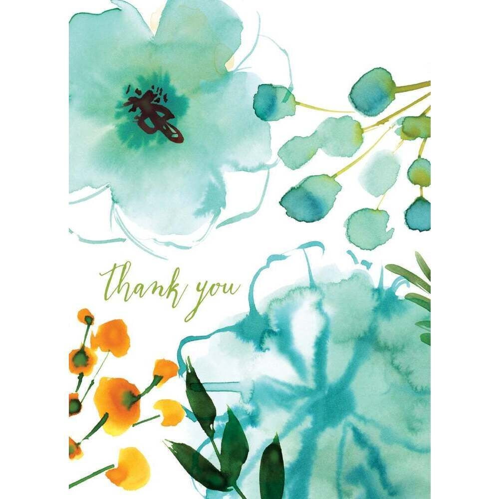 Teal Painterly|Calypso