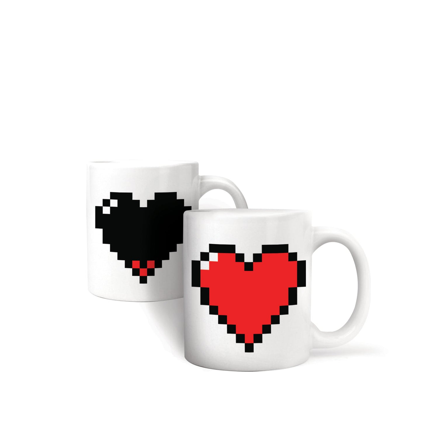 Pixel Heart Morph Mug