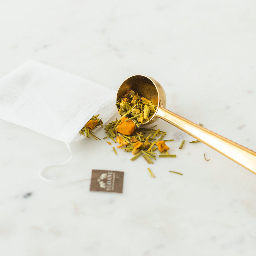 Sloane Tea | Brass Measuring Scoop