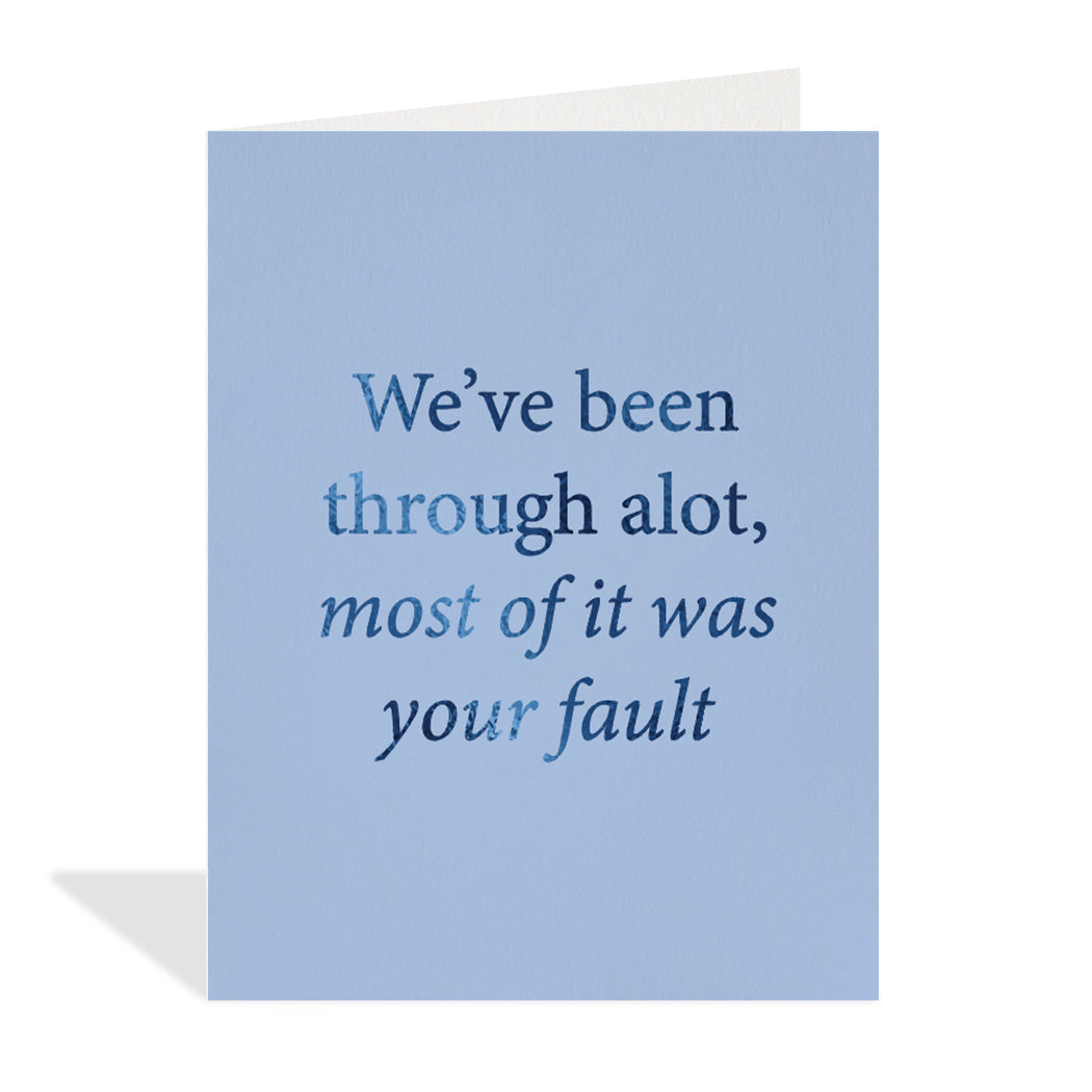 Your Fault|Halfpenny
