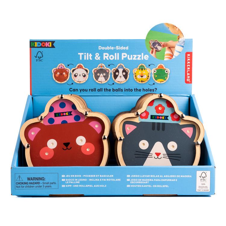 DOUBLE SIDED TILT&ROLL PUZZLE