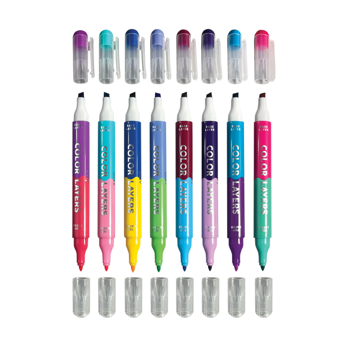Color Layers: Double-Ended Layering Markers