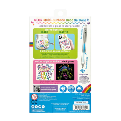 Jelly Gloss: Neon Multi-Surface Deco Gel Pens