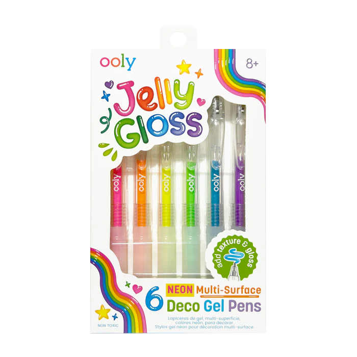 Jelly Gloss: Neon Multi-Surface Deco Gel Pens