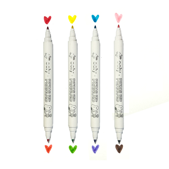 OOLY x Peanuts Activity Travel Kit & Double-Ended Markers