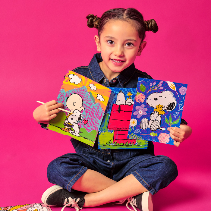 OOLY x Peanuts: Scratch Art Kit (13 PC Set)
