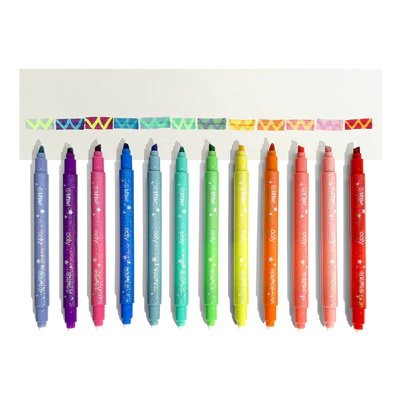 Switch-eroo!: Sparkle Glittery Color-Changing Markers