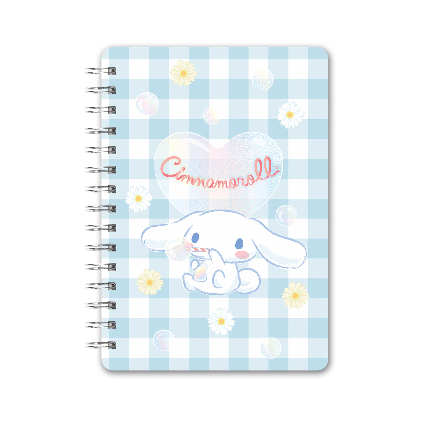 Sanrio Sweet Daisies Cinnamoroll Agatha Notebook with Pocket & Stickers