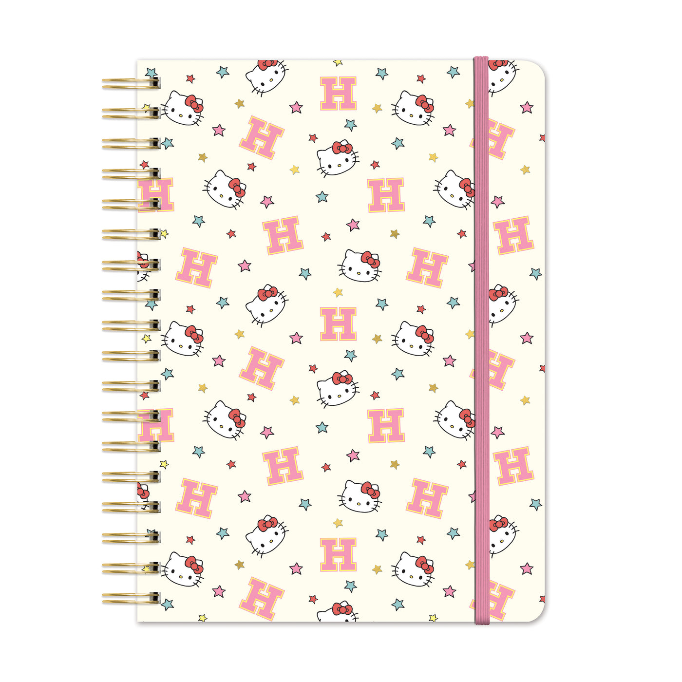 Hello Kitty College Letters Undated Tri-Tab Planner