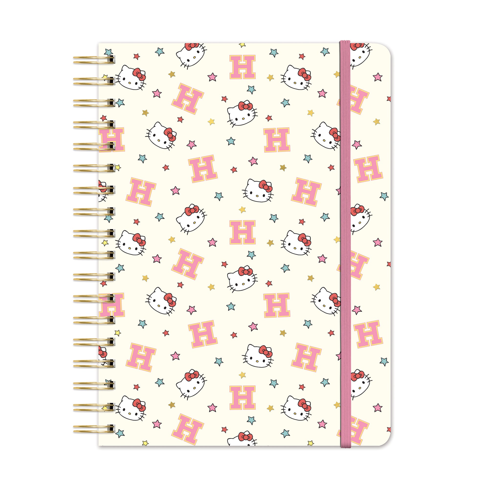 Hello Kitty College Letters Undated Tri-Tab Planner