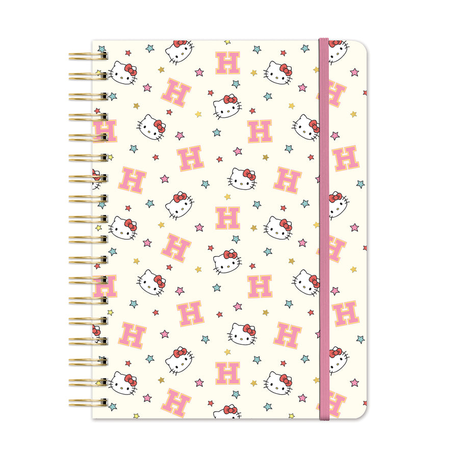 Hello Kitty College Letters Undated Tri-Tab Planner