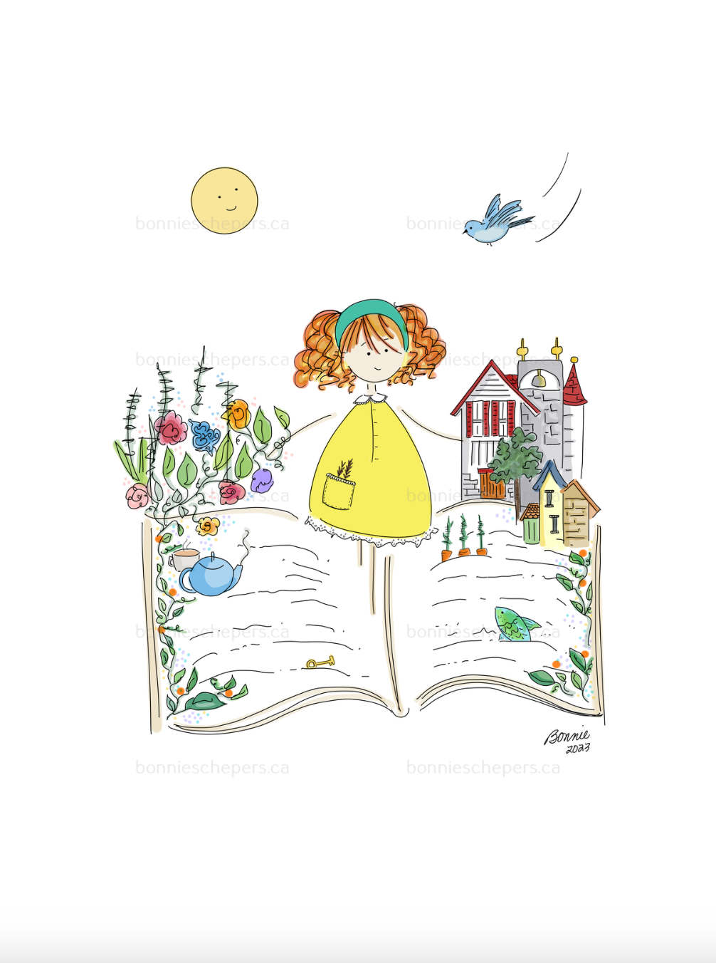 Books Take You Places Greeting Card