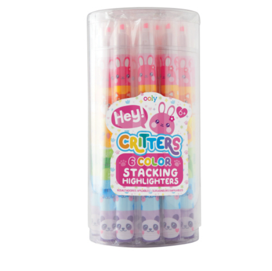 Hey Critters! Stacking Highlighters