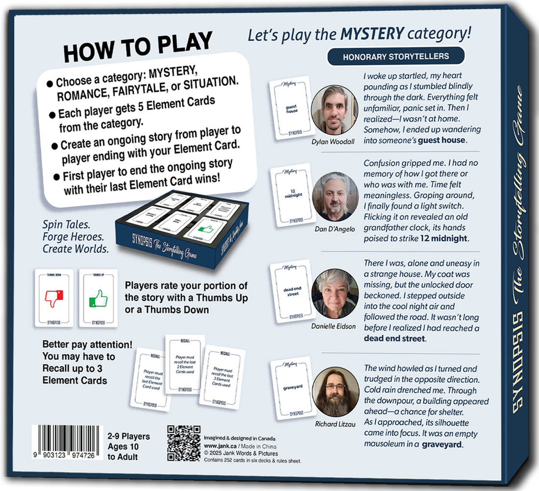 SYNOPSIS: The Storytelling Game