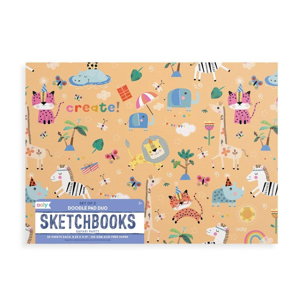 Doodle Pad Duo Sketchbooks: Safari Party