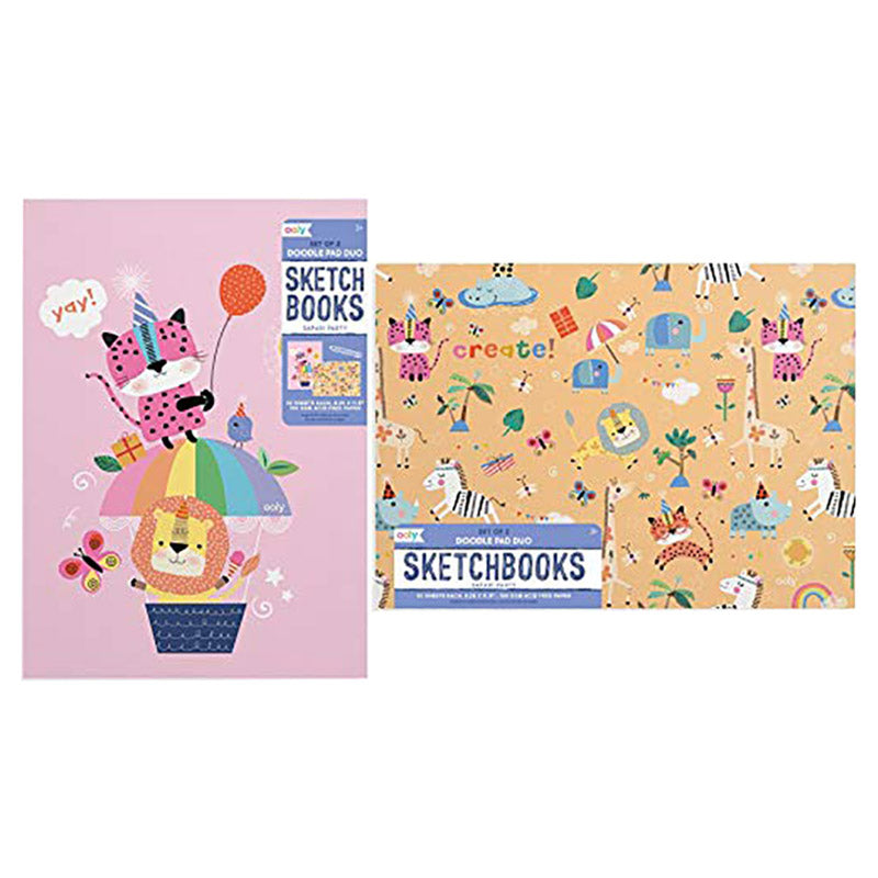 Doodle Pad Duo Sketchbooks: Safari Party