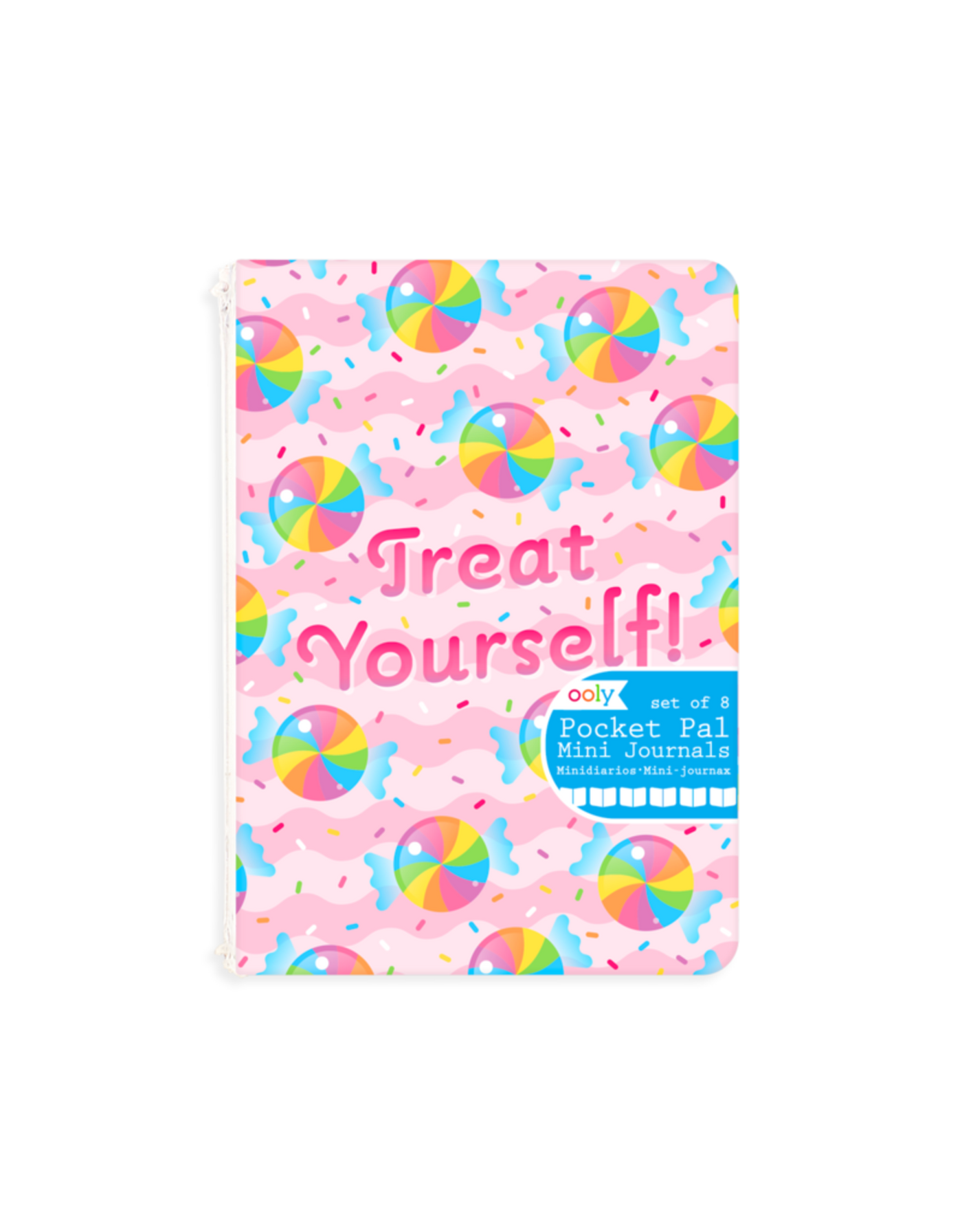 MINI POCKET PAL JOURNALS: SUGAR JOY - SET OF 8 (3.5" X 5")