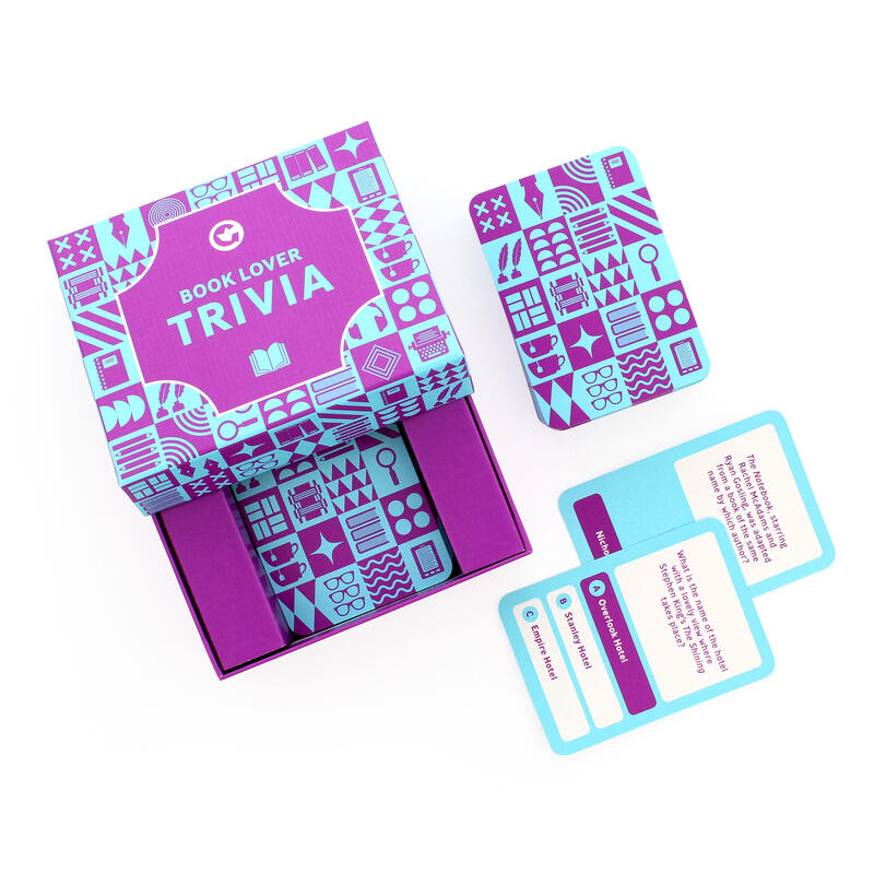 Book Lover Trivia Card Game
