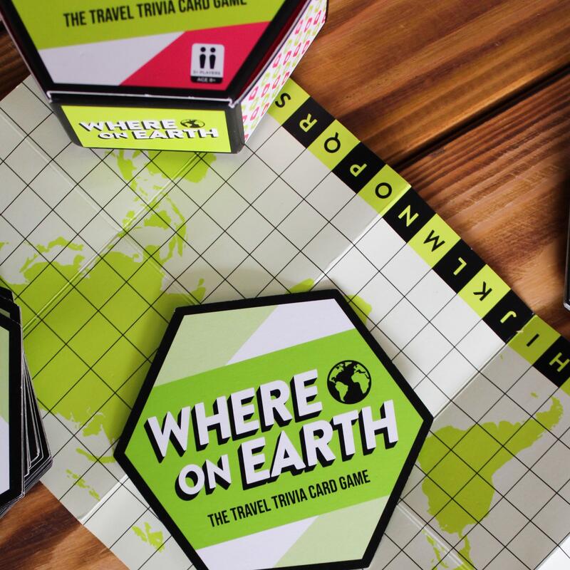 Where On Earth Card Game