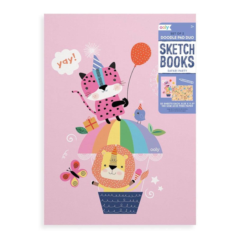 Doodle Pad Duo Sketchbooks: Safari Party