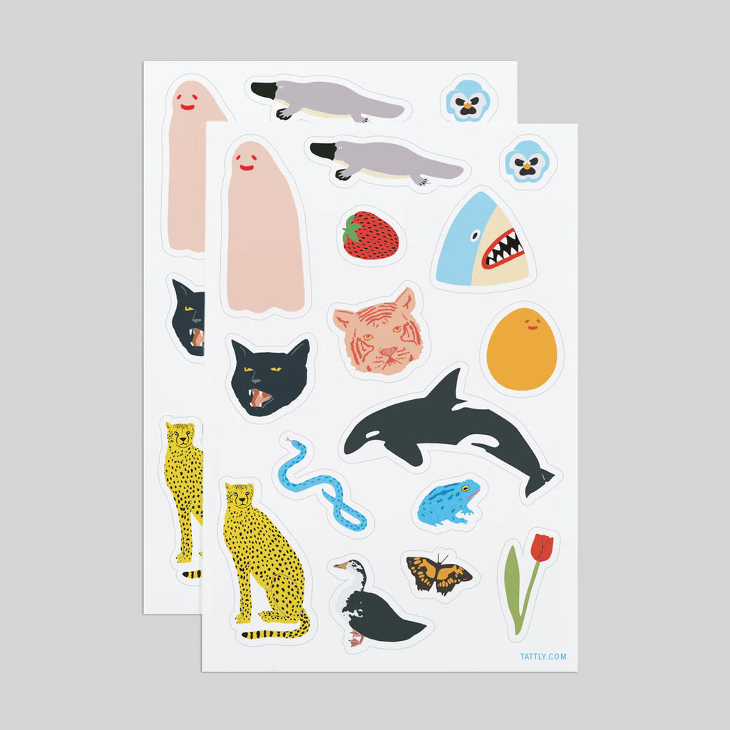CREATURE PARTY STICKER SHEETS