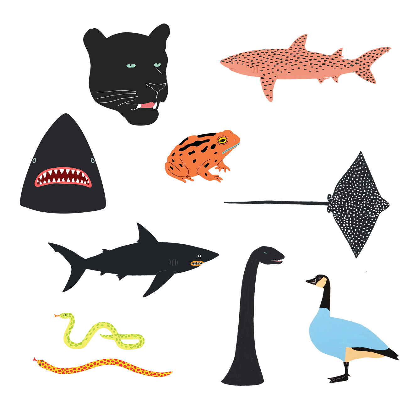 TINY ANIMAL TATTOO TIN