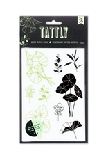 Glowing Garden Tattoo Sheet (GID)