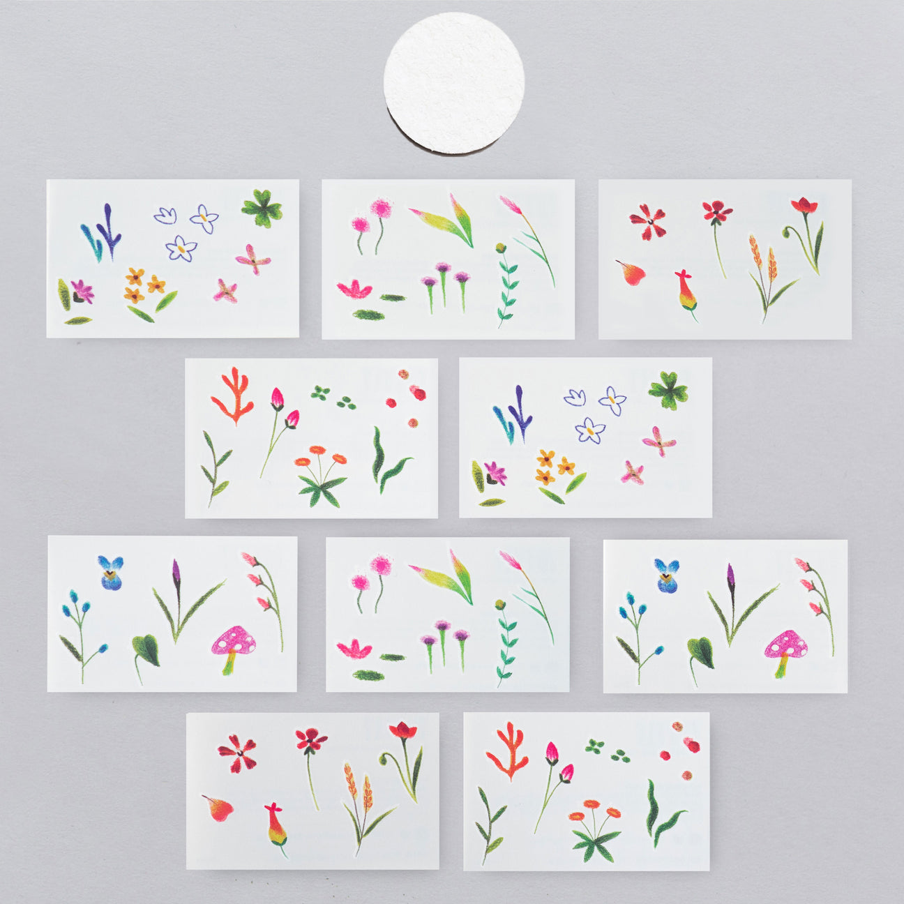 TINY IMAGINARY GARDEN TATTOO TIN