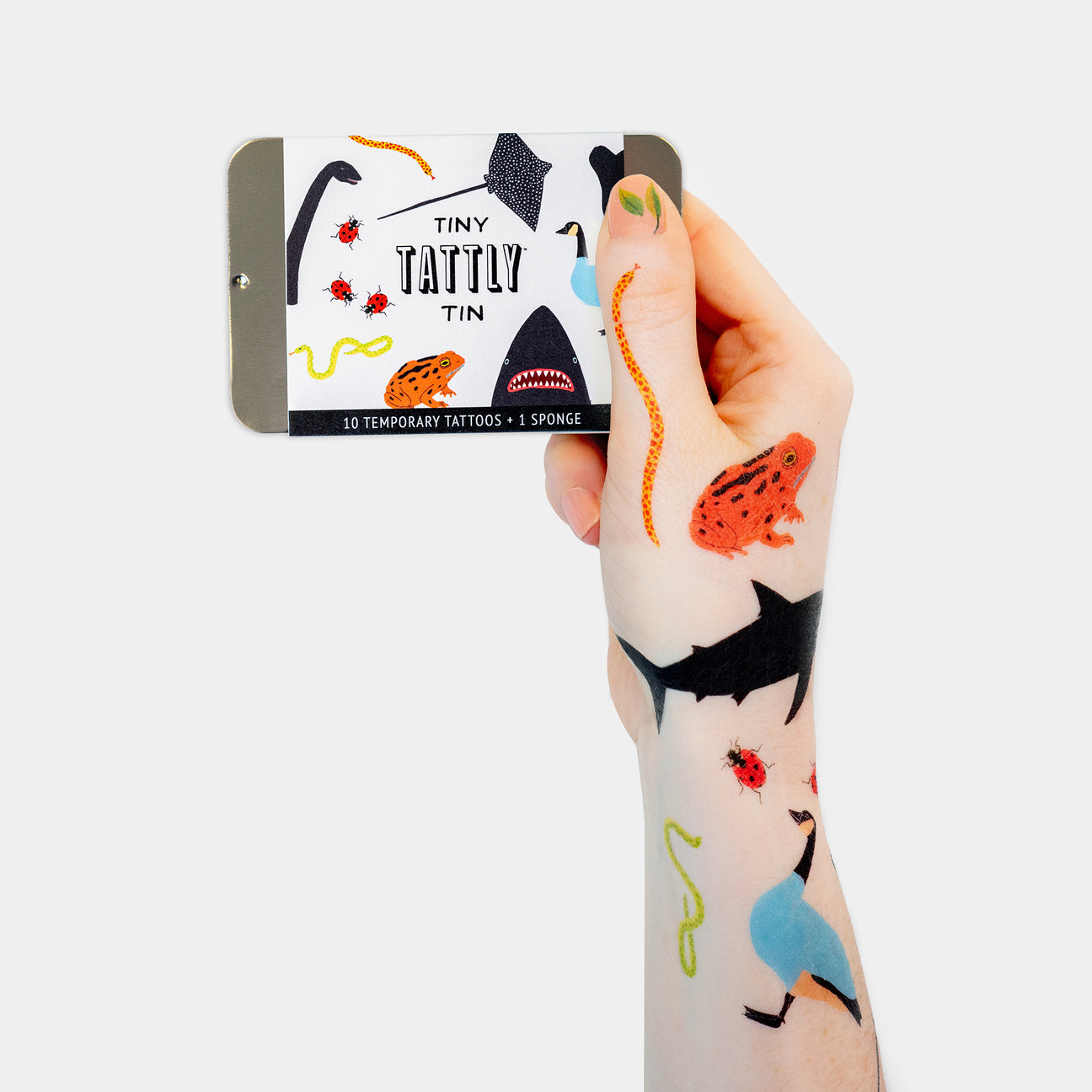 TINY ANIMAL TATTOO TIN