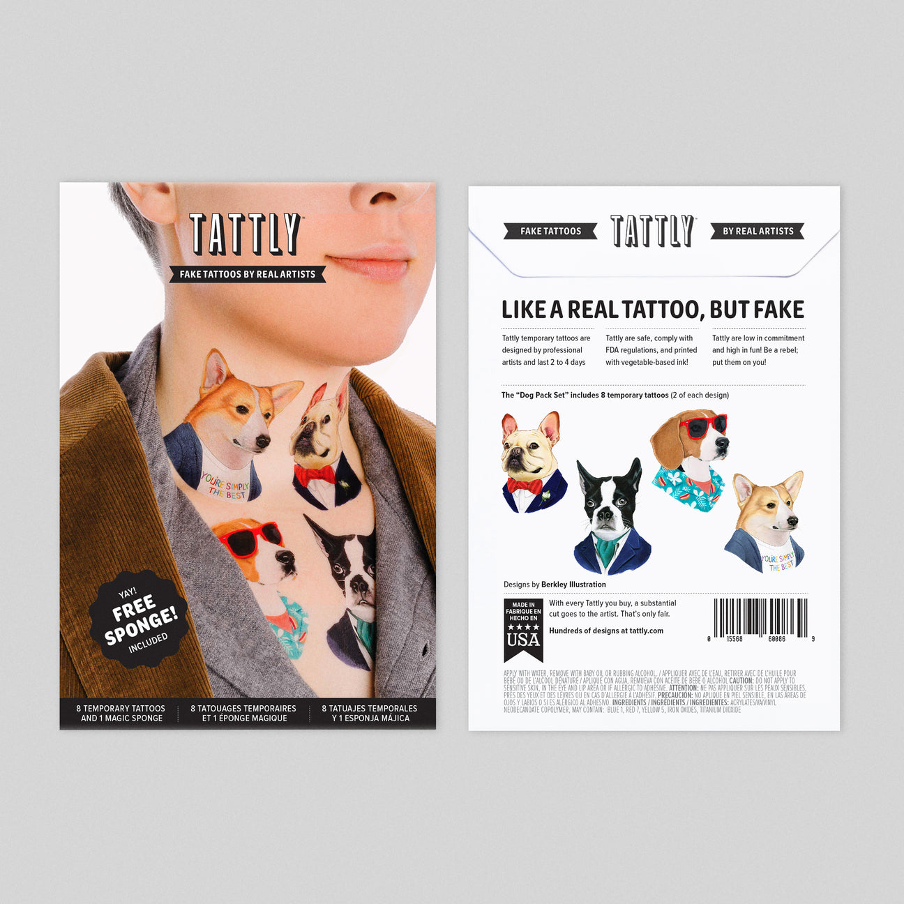 DOG PACK TATTOO SET