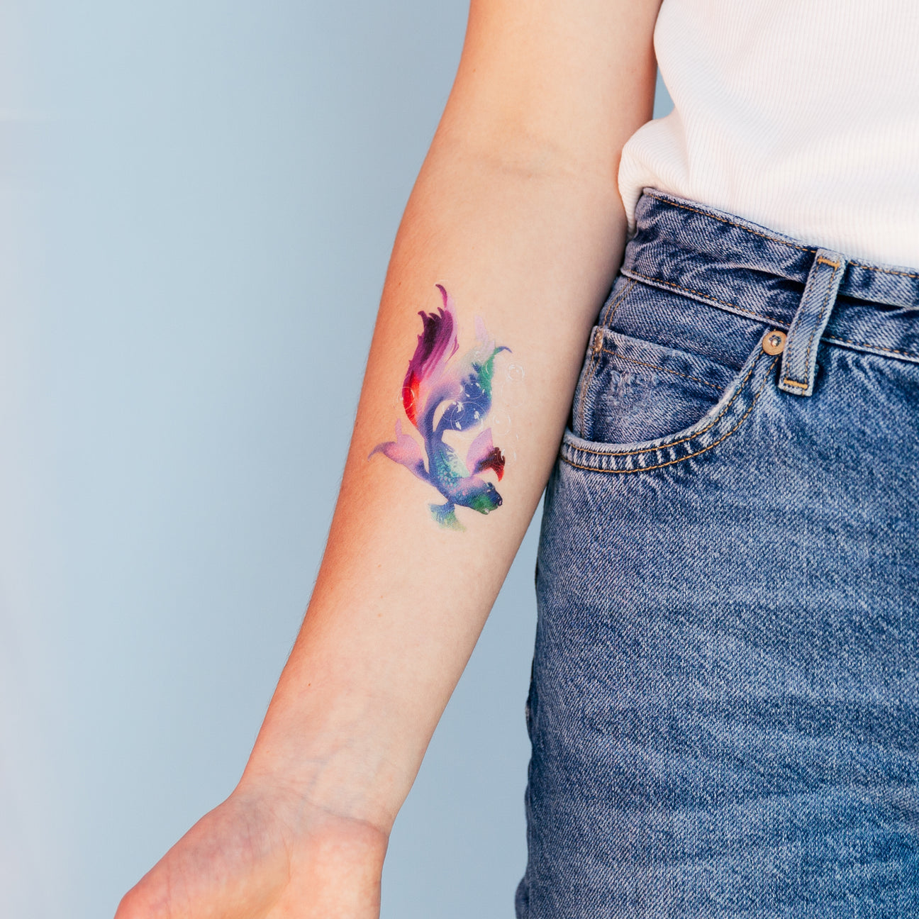 BETTA FISH TATTOO PAIR