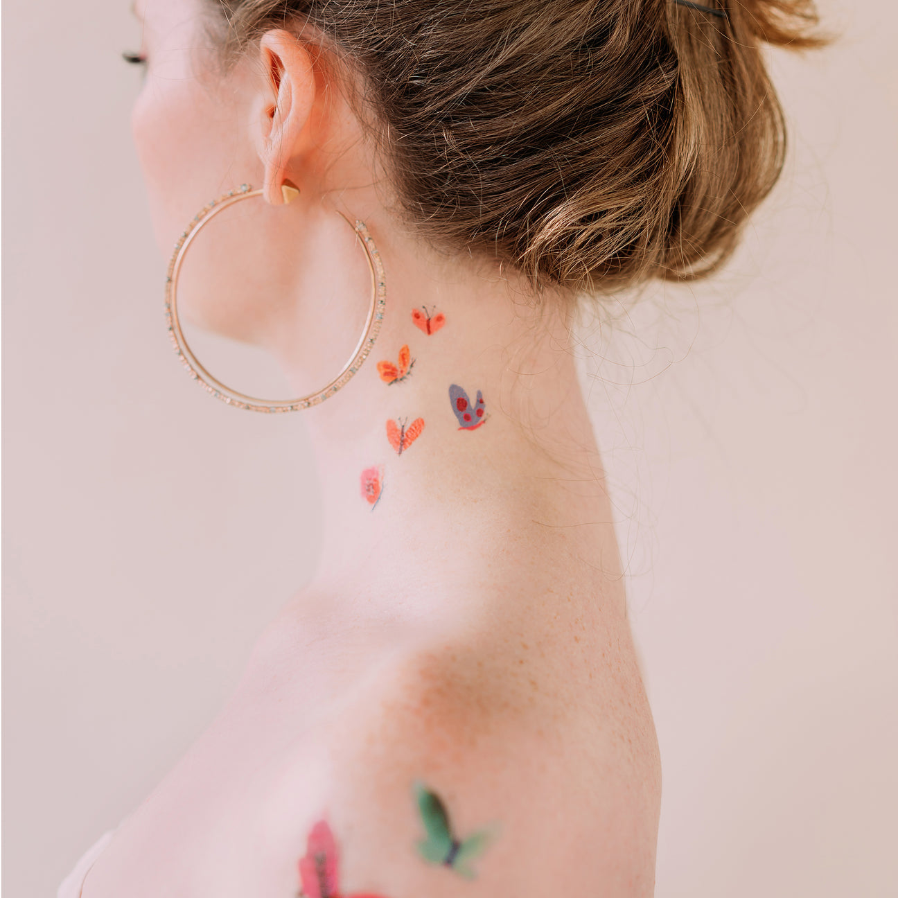 BUTTERFLY FRENZY TATTOO SHEET