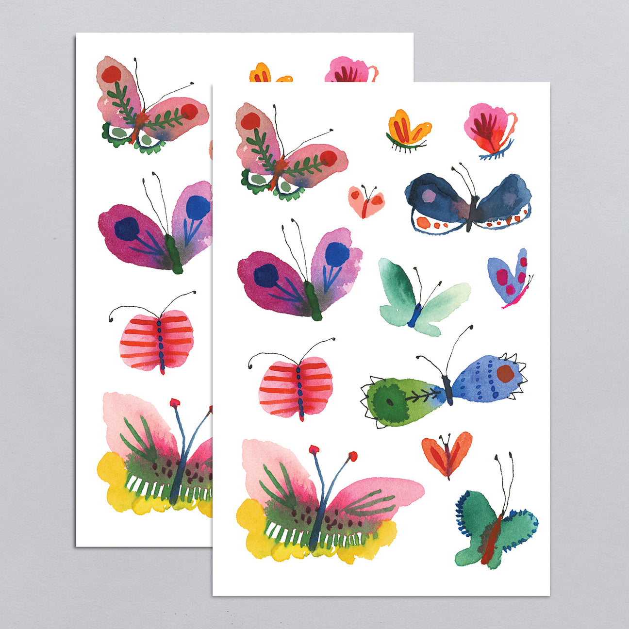 BUTTERFLY FRENZY TATTOO SHEET