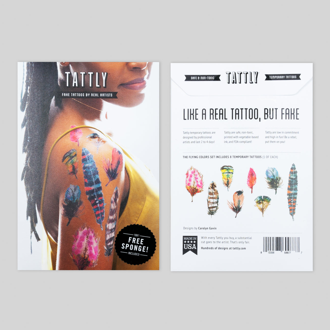 FLYING COLORS TATTOO SET