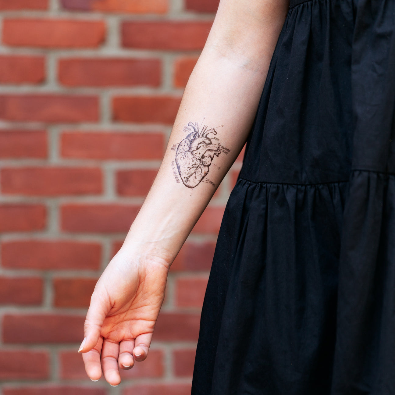 HEART CHART TATTOO PAIR
