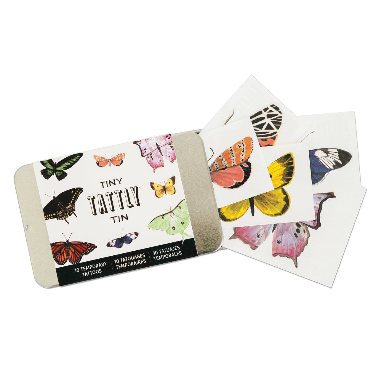 TINY BUTTERFLY TATTOO TIN