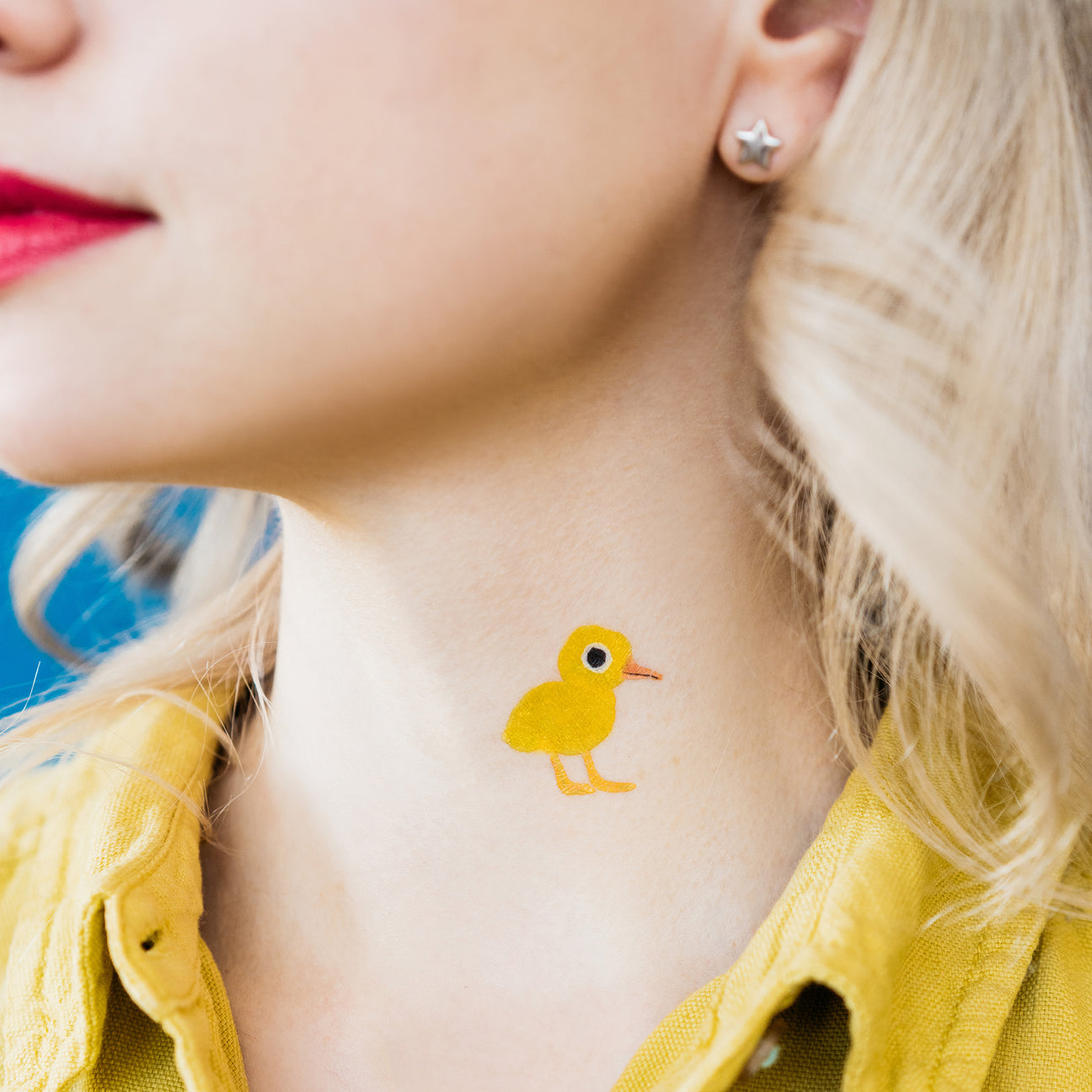 DUCKLING TATTOO PAIR