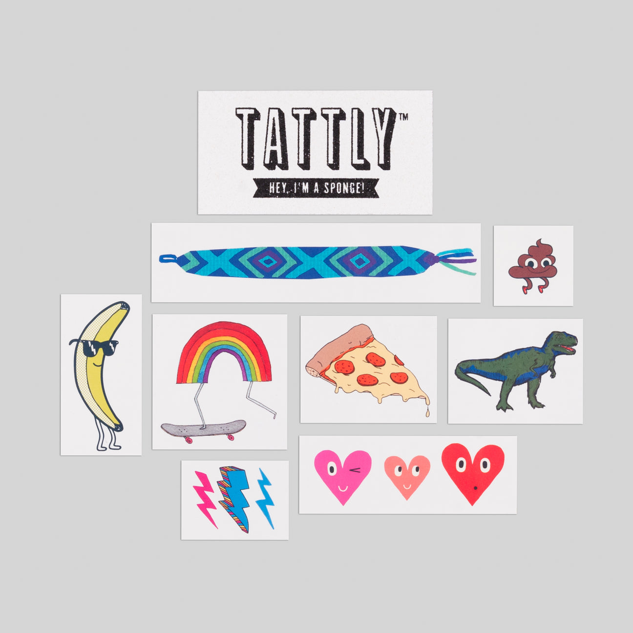 KIDS MIX THREE TATTOO SET