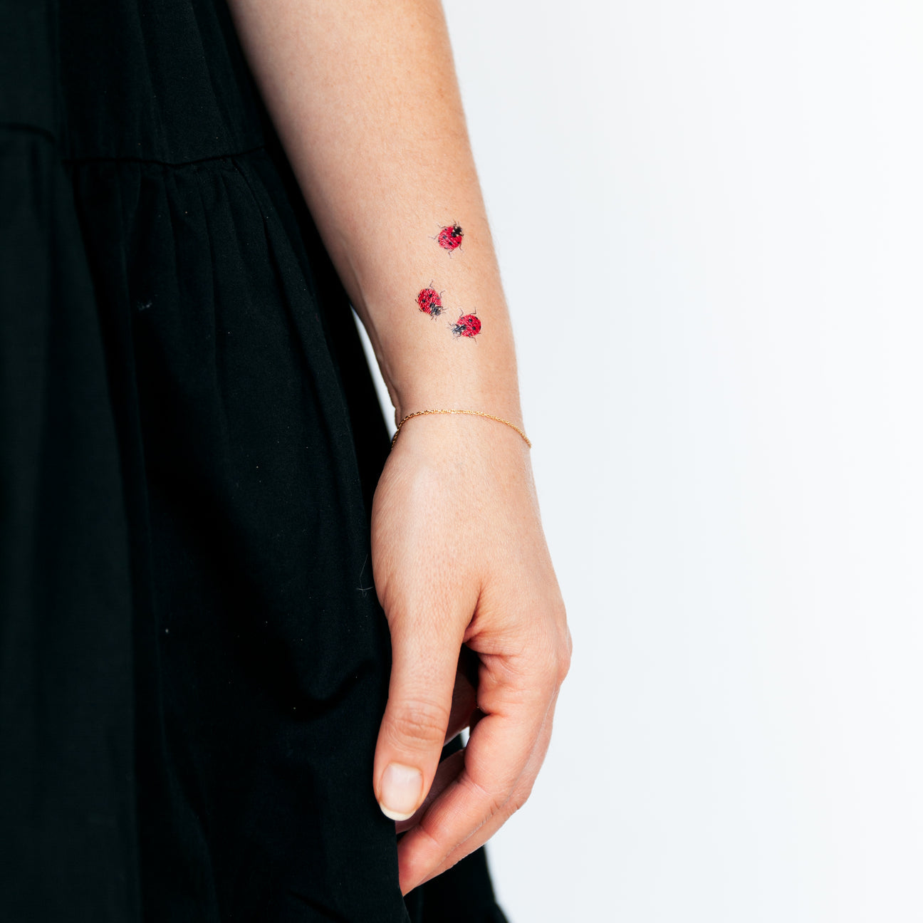 LADYBUGS TATTOO PAIR