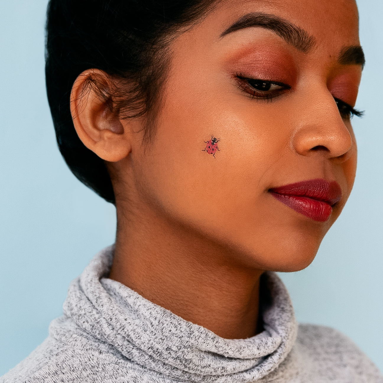LADYBUGS TATTOO PAIR