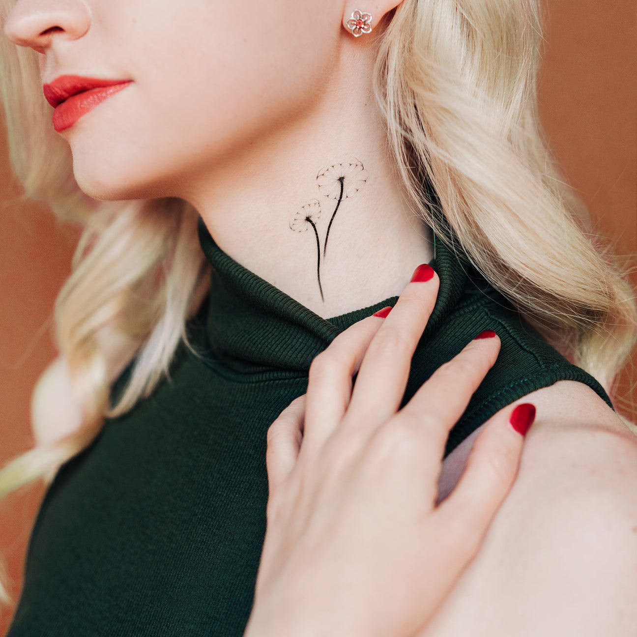 MUSHROOMS TATTOO PAIR