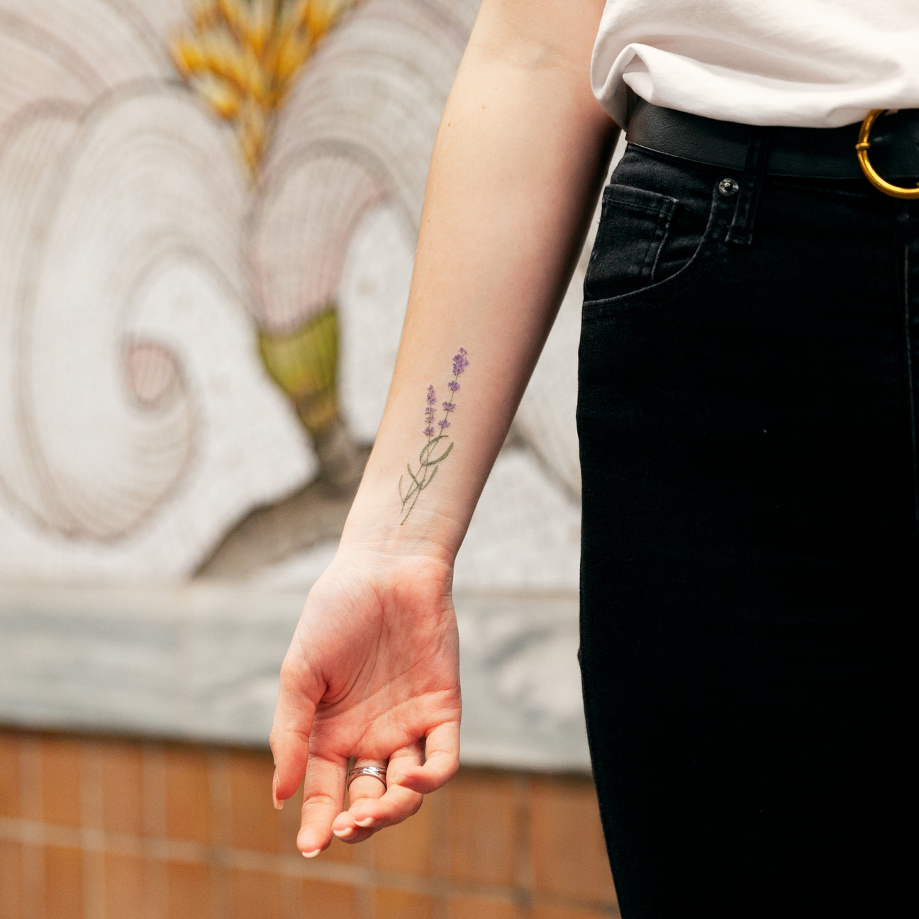 LAVENDER TATTOO PAIR