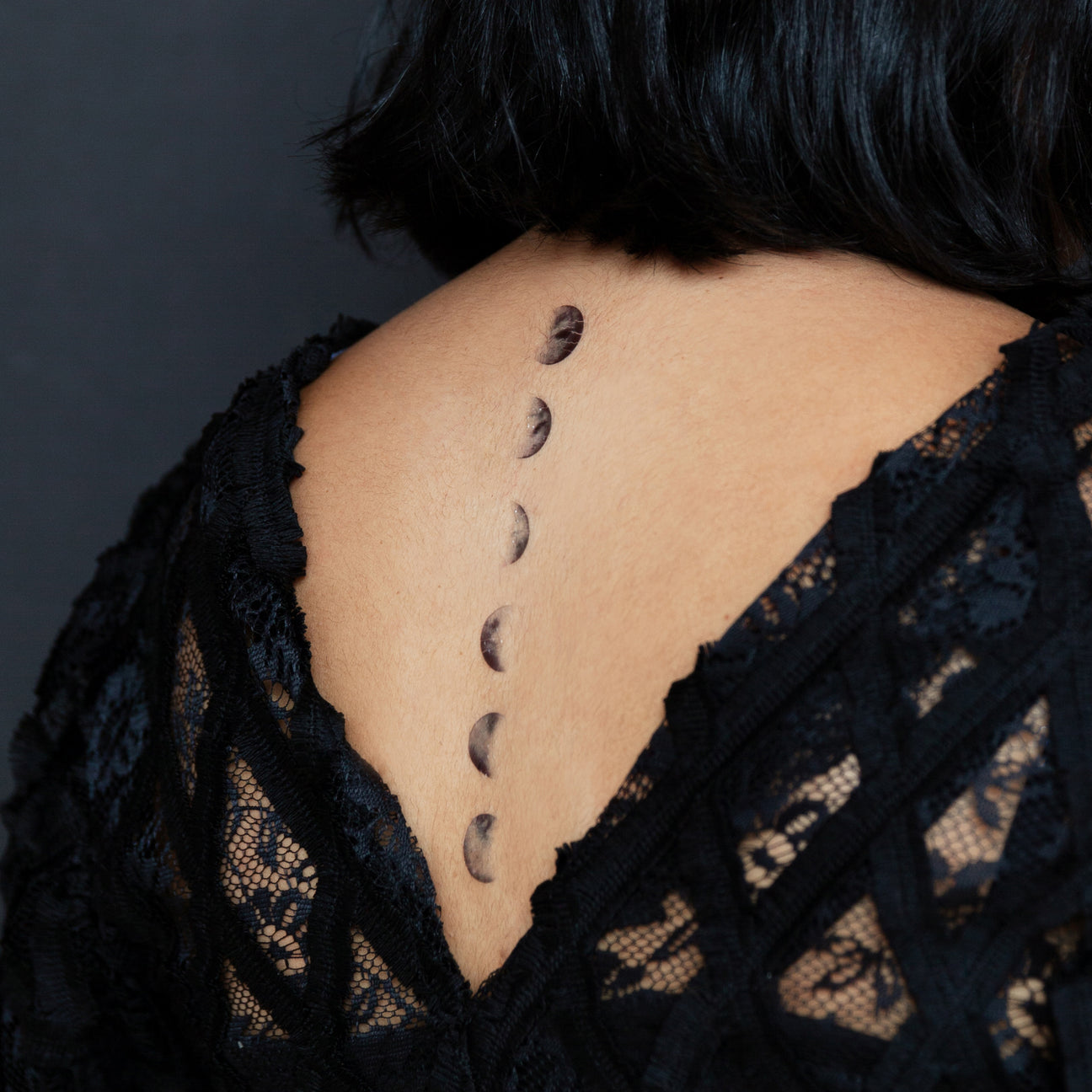 MOON PHASES TATTOO PAIR