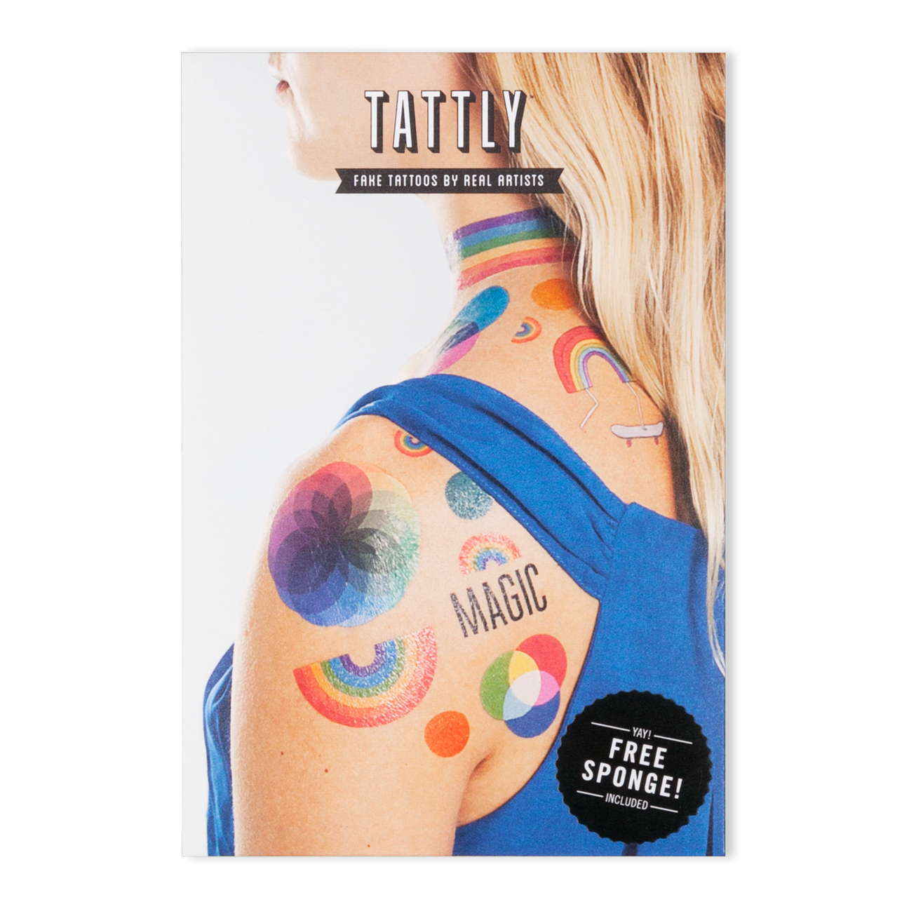 RAINBOW TATTOO SET