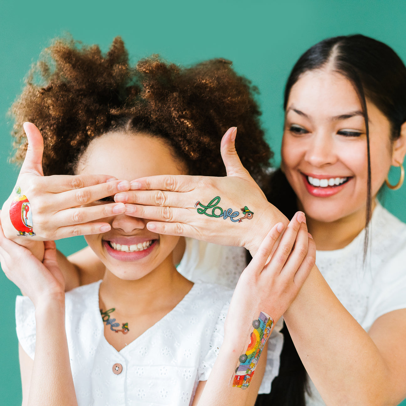 LOWLY LOVE SCRIPT RICHARD SCARRY TATTOO PAIR