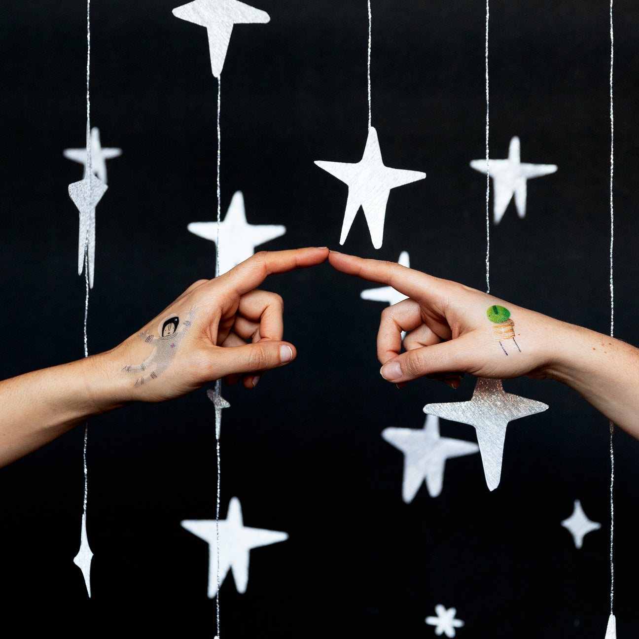 SPACE EXPLORER TATTOO SET
