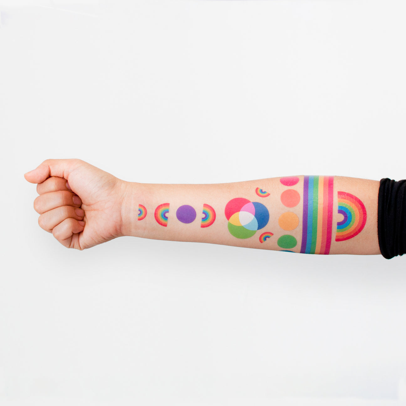RAINBOW TATTOO SET