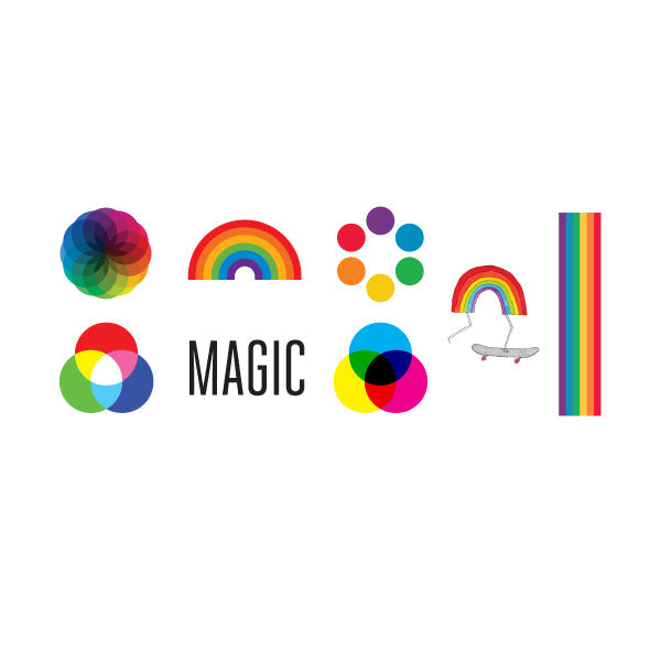 RAINBOW TATTOO SET