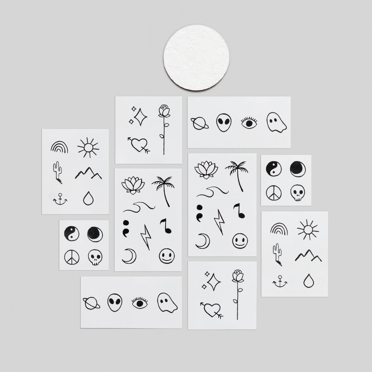 TINY FLASH ART TATTOO TIN