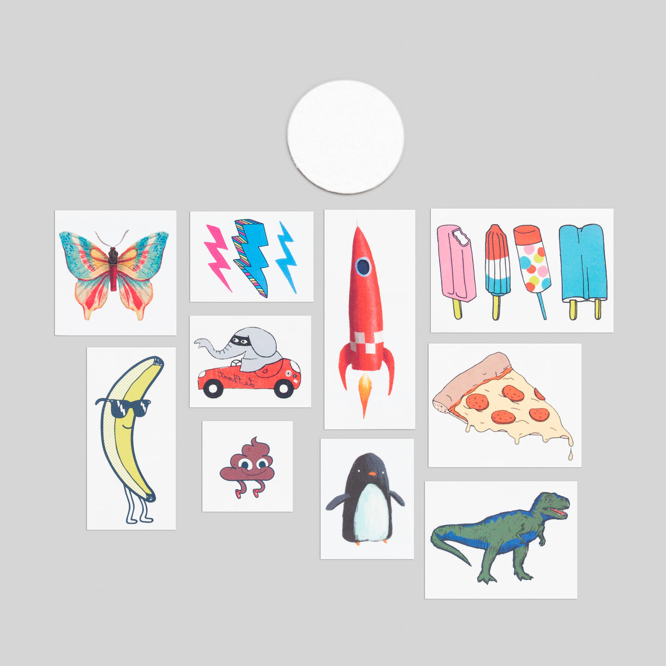 TINY FUNNER TATTOO TIN